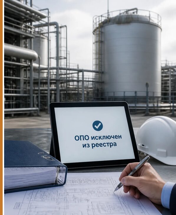 Исключение ОПО из госреестра в Россоши от 31107 р. | Авеста ОТиПБ