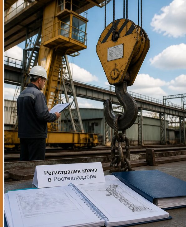 Регистрация крана в Ростехнадзоре в Россоши от 15554 р. | Авеста ОТиПБ